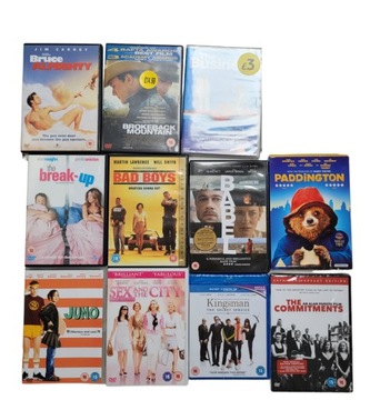 Wielki zestaw PŁYT DVD Kingsman Juno Babel eng.