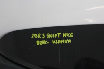 SUZUKI SWIFT MK6 04R- VÍKO KUFRU KUFRU ZADNÍ
