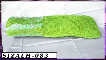 Декоративное волокно сизаля, наполнитель ок. 320г, 15 цветов на выбор.