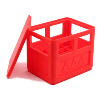 Модульный органайзер для батарейного отсека с замком - ААА