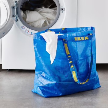 IKEA FRAKTA Średnia torba niebieski36 l