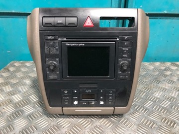 AUDI A3 8L LIFT KOSZ 2 DIN RADIO NAWIGACJA NAVI