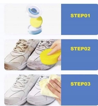 Паста Whiteshoe Cleaner для чистки белой обуви 200г