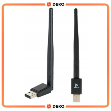 Антенна WiFi USB адаптер Deko TV Wi fi к декодеру ПК Ноутбук DekoTV DEKO