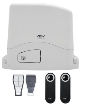 NAPĘD DO BRAMY PRZESUWNEJ KEY TURBO 400KG 24 Vdc