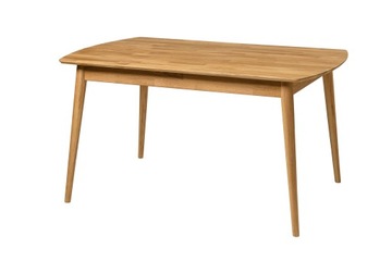 STÓŁ DĘBOWY SCANDI, 140x70xh75 cm, NATURALNY DĄB