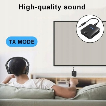 Аудио передатчик и приемник Bluetooth 5.0 2 в 1
