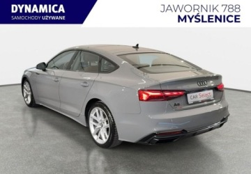 Audi A5 F5 Sportback Facelifting 2.0 40 TFSI 204KM 2020 Audi A5 Sportback VAT 23 S-line 40TFSI mHEV 204KM S-tronic 2020 r., salon, zdjęcie 5