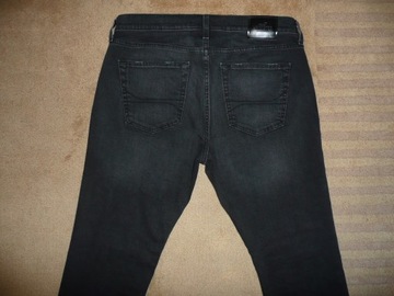 Spodnie dżinsy HOLLISTER W34/L34=46,5/112cm jeansy