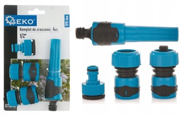 GEKO KOMPLET 4-ELEMENTOWY KOŃCÓWKI 1/2