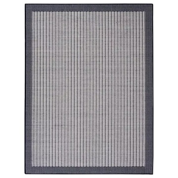 DYWAN ZEWNĘTRZNY DUŻY 150X200 CM MATA NA BALKON TARAS DO DOMU CZARNY WZÓR