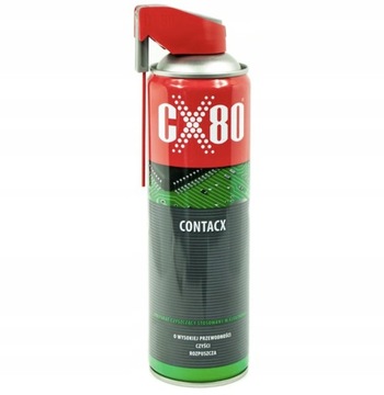 SPRAY DO CZYSZCZENIA MYCIA ELEKTRONIKI ELEKTRYKI STYKÓW CONTACX 500ML DUO
