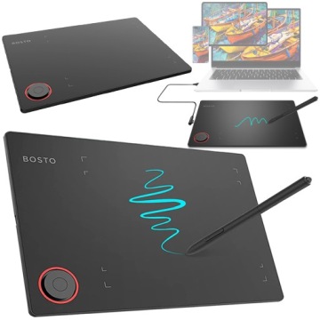 Grafický Tablet Bosto T608 Pen 8192 5080 Lpi Professional pro grafické designéry