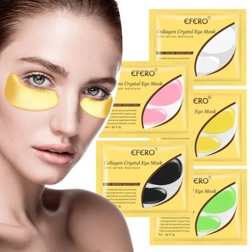 Collagen Eye Mask Gel Patches Under the Eyes Care Relief Fatigue Puffiness