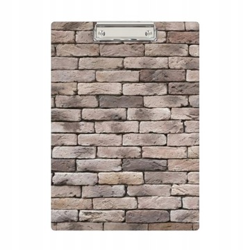 DESKA Z KLIPEM A4 CLIPBOARD NADRUK CEGŁA