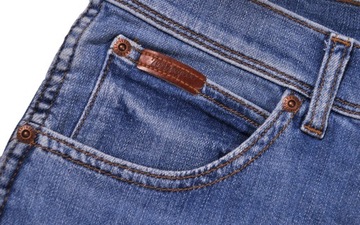 WRANGLER spodnie BLUE jeans TEXAS SLIM_ W33 L30