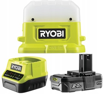 LAMPA LED BIWAKOWA LATARKA 500 Lm RYOBI RLC18 +2Ah