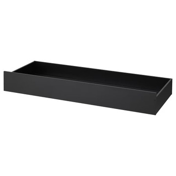 IKEA NYHAMN skrzynia, pojemnik na pościel, czarny 160x63x21 cm