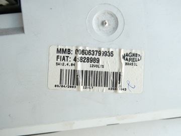 PŘÍSTROJOVÁ DESKA BUDÍKY FIAT PALIO ALBEA 1.2B 46828989