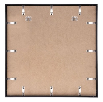 Рамка 70х70 черная квадратная фоторамка