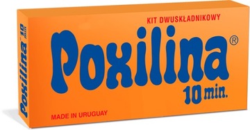 KLEJ KIT DWUSKŁADNIKOWY METAL SZKŁO POXILINA 70g