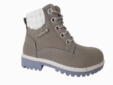 NOWE ZIMOWE OCIEPLANE BUTY DZIEWCZĘCE rozm.30