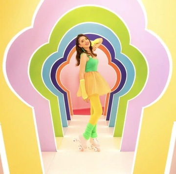 Ноги согрешители зеленый диско диско 80 35 см 2 ПК