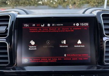 Citroen C5 Aircross SUV 1.2 PureTech 130KM 2019 Citroen C5 Aircross 130KM MANUAL virtual cockpit BEZWYPADKOWY gwarancja, zdjęcie 16