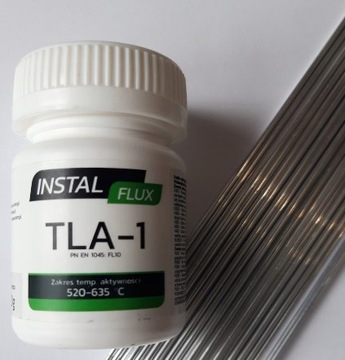 ZESTAW DO LUTOWANIA ALUMINIUM SPOIWO 20 + TOPNIK