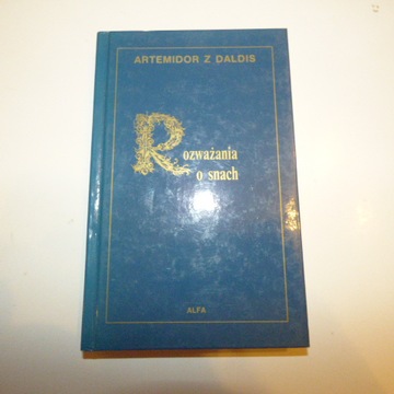 Rozważania o snach Artemidor z Daldis