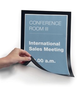 МАГНИТНАЯ РАМКА Duraframe Magnetic А4 черная, информация 498801