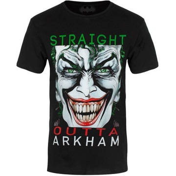 KOSZULKA T-SHIRT JOKER STRAIGHT OUTTA ARKHAM XL