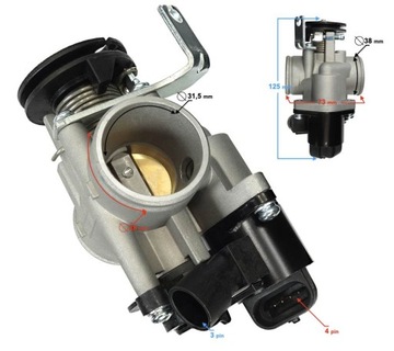 Przepustnica blade r MotoGeneric