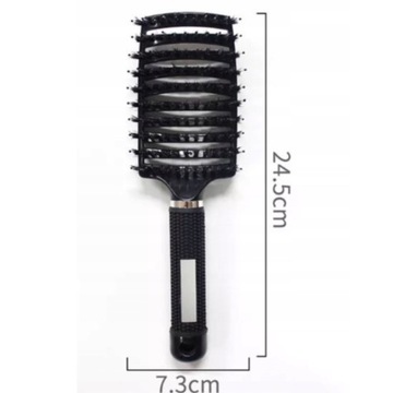 SZCZOTKA DO WŁOSÓW Z WŁOSIEM DO ROZCZESYWANIA MASAŻU