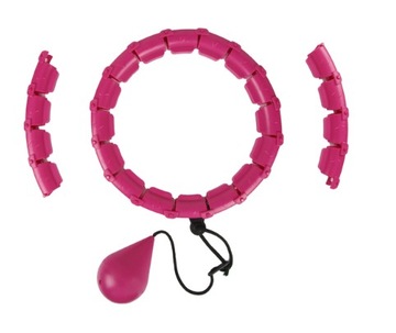 ODCHUDZAJĄCE Hula hop z kulkami 45 cm regulowane
