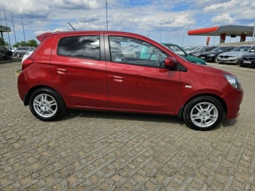 Mitsubishi Space Star Hatchback 5d 1.2 80KM 2014 Mitsubishi Space Star 1,2 benzyna 80KM salon PL, zdjęcie 16