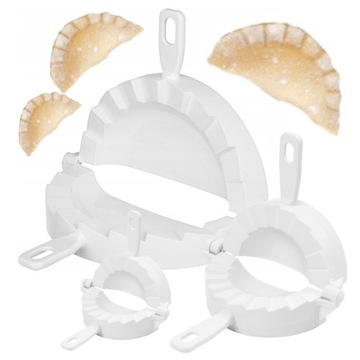 ZESTAW FOREMEK DO PIEROGÓW CALZONE USZEK FOREMKI 3SZT