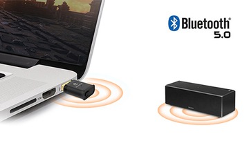 B0310 Bluetooth-аудиопередатчик USB-C 5.0 aptX 20 м