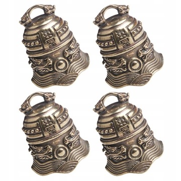 Miedziany Cowbell Mosiężny Wisiorek Vintage Pure