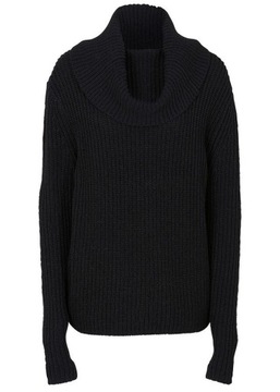 48/50 Bonprix BPC SWETER Z DZIANINY O SPLOCIE DUŻYCH OCZEK mao