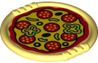 LEGO DUPLO 27372pb03 pizza z salami z 10834 10903