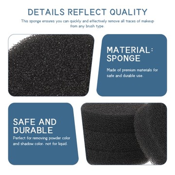 ГУБКА ДЛЯ МАКИЯЖА ОЧИЩАЮЩАЯ КОСМЕТИКА ЩЕТКИ