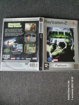 PS2 Hulk Pudełko
