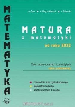 MATEMATYKA MATURA OD 2023 ZBIÓR ZADAŃ PODSTAWOWY