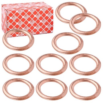 10x ШАЙБА ДЛЯ СЛИВА МАСЛА 36495 FEBI