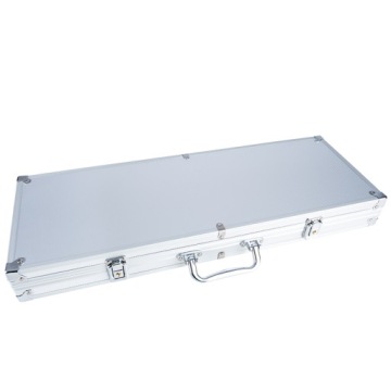 НАБОР ДЛЯ ПОКЕРА «ТЕХАС» 500 ФИШЕК 2 КОЛОДЫ 5 КОСТЕЙ + АЛЮМИНИЕВЫЙ КОРПУС