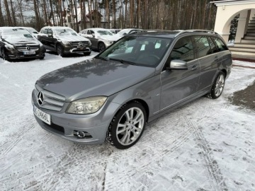 Mercedes Klasa C W204 Kombi T204 2.2 220CDI BlueEfficiency 170KM 2009 Mercedes C 220 2.2 CDI 170 KM Półskóry Duża, zdjęcie 2