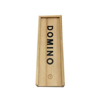 ИГРА «ДОМИНО ВЕЧЕРИНКИ», ДЕРЕВЯННАЯ, 28 ЭЛЕМЕНТОВ