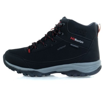BUTY MĘSKIE TREKKINGOWE HiMountain CSM-03 CZARNE