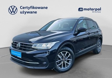 Volkswagen Tiguan II SUV Facelifting 1.5 TSI 150KM 2021 Volkswagen Tiguan Life Pakiet Premium, FV 23, ACC, Kamera cofania, Asyste